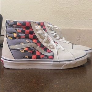 Vans high tops. Custom colored. Size 8